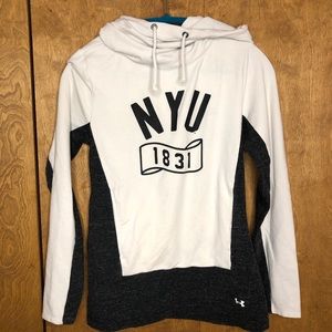 Off-White UNDER ARMOUR NYU Cowl-neck Hoodie!